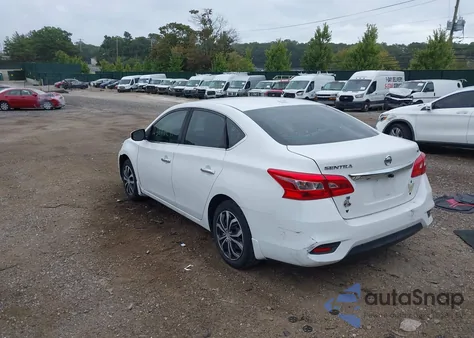 2016 Nissan Sentra Sv z USA, uszkodzony, nr VIN 3N1AB7AP3GY334741